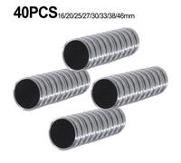 Scatola portacapsule monete trasparente per monete 40 pz con guarnizioni regolab