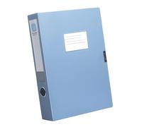 Scatola portadocumenti, impermeabile, 300, blu | Scatola di riempimento impermeabile per documenti scolastici, rapporti e gestione dei contratti