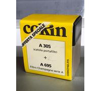 Scatola portafiltri Cokin A305 + filtro champagne serie A A695