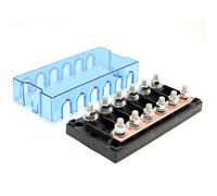 Scatola portafusibili a 6 vie con perni avvitati, portafusibile in linea da 48 V e 100 A, 1 pezzo(Without ANM fuse)