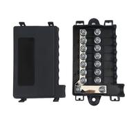 Scatola portafusibili a 7 vie per auto e barca, 32 V, per fusibili Midi da 15 A a 250 A, con struttura in plastica