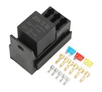 Scatola portafusibili lama, scatola blocco relè universale resistente al calore 12V installazione facile compatta per automobile per auto