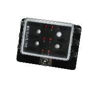 Scatola portafusibili lamellari mini 6 posti