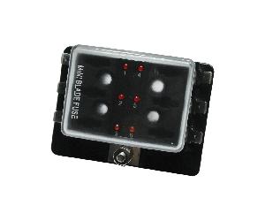 Scatola portafusibili lamellari mini 6 posti