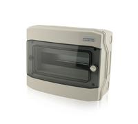 Scatola portafusibili superficie IP65 prova umidità distributore 1fila 12 moduli