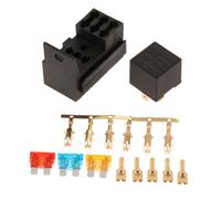 Scatola portafusibili universale per barche automobilistiche con 4 slot design i