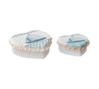 Scatola-Portagioie DKD Home Decor 8424001396207 Acrilico Cartone 19 x 10 x 7