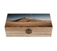 Scatola portagioie in legno, portaoggetti portaoggetti con piramide a forma di cielo stellato, scatola in legno fatta a mano per riporre gioielli, monete, carte Tartot, piccoli tesori