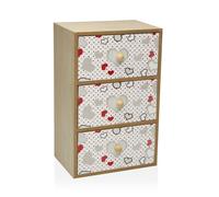 Scatola-Portagioie Versa Cuori [12 x 25 x 16 cm]
