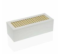 Scatola-Portagioie Versa Rettangolare Bianco [10 x 8 x 26 cm]