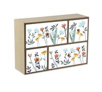 Scatola-Portagioie Versa Selene 11 x 32 x 32 cm Legno MDF