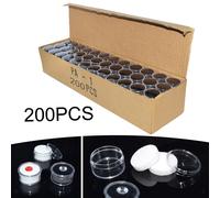 Scatola portagioielli in pietra rotonda trasparente mini trasparente da 200