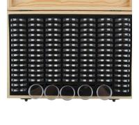 Scatola Portamonete Antiossidante Con Pad Regolazione 30/50/100pz Nuova