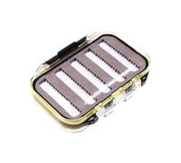 Scatola portamosche - Circa 10,5x7,5x3 cm/4,13x2,95x1,18 pollici | a mosca | Kit di assortite per la, comprese secche e sommerse, ninfe, stelle filanti, terrestri, sanguisugh