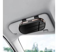 Scatola portaocchiali per visiera auto, comodo organizer per occhiali da
