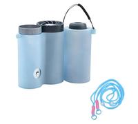 Scatola portaoggetti adatta per Shark ChillPill FA022 Fan (blu trasparente)