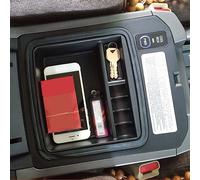 Scatola Portaoggetti Auto Interno Interno Nero Organizer 17,3x16cm Pratica