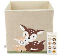 Scatola portaoggetti con motivo cerbiatti Bieco