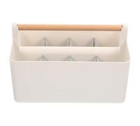 Scatola Portaoggetti Blu Da Scrivania For Cancelleria, Telecomandi E Cosmetici. Versatile Contenitore For Casa E Ufficio. Design Pulito E Ordinato Con Ampia Capacità.