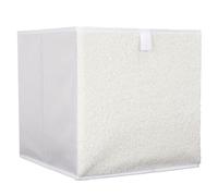Scatola portaoggetti Boucle 30x30cm PIEGHEVOLE beige