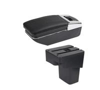 Scatola Portaoggetti Bracciolo Accessori Auto Scatola Bracciolo Auto Per ESQ Vano portaoggetti nel bracciolo(Una linea nera Nessuna USB)