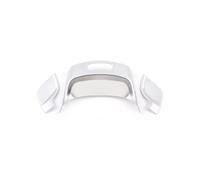 Scatola Portaoggetti Bracciolo Console Centrale Interruttore Pulsante Telaio Copertura Trim Per Mercedes Per Benz GLA H247 GLB X247 Classe B W247 FIXCOR(Argento)