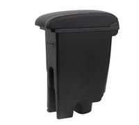 Scatola Portaoggetti Bracciolo Per Citroen Per C1 Bracciolo Box Accessori Per Auto Negozio Dettaglio Interni(B3 White line Corium)