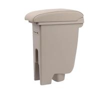 Scatola Portaoggetti Bracciolo Per Citroen Per C1 Bracciolo Box Accessori Per Auto Negozio Dettaglio Interni(B4 Beige Corium)