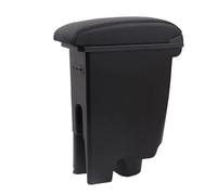 Scatola Portaoggetti Bracciolo Per Citroen Per C1 Bracciolo Box Accessori Per Auto Negozio Dettaglio Interni(B2 black line Corium)