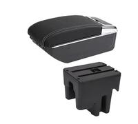 Scatola Portaoggetti Bracciolo Per Toyota Avanza 2016 Bracciolo Per Auto, Parti Speciali Per Interni, Centro Di Stoccaggio(C white line 7USB)