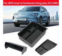 Scatola portaoggetti bracciolo portabicchieri per BYD Seal U Sealion 6 Song Plus Champion Edition 2023 2024 2025 Accessori interni auto