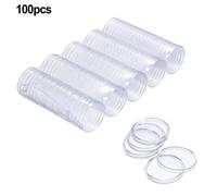 Scatola portaoggetti capsule monete premium - custodia trasparente per monete da