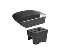 Scatola Portaoggetti Centrale Per Bracciolo Auto Per VW Per Polo Mk5 6R Per Vento 2010-2016 2017 2018 Scatola Bracciolo(D white line 7USB)