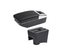Scatola Portaoggetti Centrale Per Bracciolo Auto Per VW Per Polo Mk5 6R Per Vento 2010-2016 2017 2018 Scatola Bracciolo(A black line No USB)