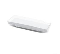 Scatola portaoggetti compatibile con Tesla per il modello 3 e per il modello Y 2025 dietro il montaggio centrale del display (bianco attraverso)