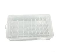 Scatola portaoggetti con 42 scomparti per filo da cucito per organizzare gli strumenti da ricamo a casa (bianco)