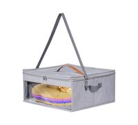 Scatola portaoggetti con cappello occidentale con pratico vano portaoggetti - scatola per il trasporto per le esigenze di viaggio, contenitore con cerniera con tracolla e ampio spazio per escursioni