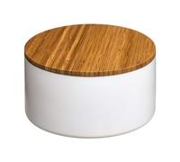 Scatola portaoggetti con coperchio 5five Simply Smart Natureo Bianco Naturale