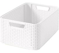 Scatola portaoggetti CURVER Style, M bianco/crema 38,6 x 28,7 x 17 cm