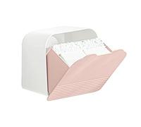 Scatola portaoggetti da parete per assorbenti igienici, per bagno, montaggio a parete, con coperchio antipolvere