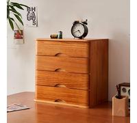 Scatola portaoggetti da scrivania in legno con cassetti chiudibili a chiave, organizer for documenti A4/ricevute for ufficio, schedario piatto(B)