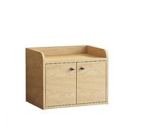 Scatola portaoggetti da scrivania in legno con serratura, organizer durevole per forniture per ufficio e scuola, cassetto piatto per documenti, armadio robusto per una gestione efficace dello spazio