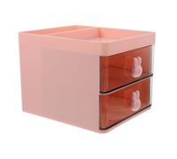 Scatola Portaoggetti Da Scrivania Trasparente Con Cassetti, Organizer Multiuso For Ufficio, Capacità For Penne, Cosmetici E Articoli Vari