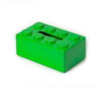 Scatola Portaoggetti da Scrivania Trendy con Forma di Blocco Costruzioni per Pos