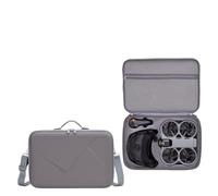 Scatola portaoggetti di grande capacità, custodia per drone DJI Avata 360, portatile, con tracolla, custodia protettiva in PU per Avata 360 Fly More Combo, per viaggi all'aperto, Edizione Gray Motion