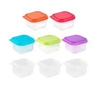 Scatola Portaoggetti Ermetica Per Congelatore Da 8 Pezzi, Piccoli Contenitori Per Alimenti Con Coperchio, Piccoli Contenitori Con Coperchio, Mini Contenitori Per Alimenti