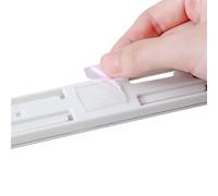 Scatola portaoggetti for armadio da cucina Binario di scorrimento Tirare il cestello Tirare l'adesivo silenzioso senza punzonare la striscia telescopica del cassetto(1PC)
