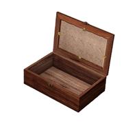 Scatola portaoggetti in legno, scatola dei ricordi, casa, arte, hobby, multiuso,