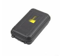 Scatola portaoggetti in plastica impermeabile e antiurto con design resistente alla pressione e chiusura sicura per attrezzature di sopravvivenza all'aperto (nero)