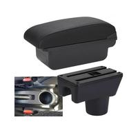 Scatola Portaoggetti Interna Per Bracciolo Per Dodge Per Attitude Accessori Auto Scatola Portaoggetti Per Auto(C2 Black line NO USB)